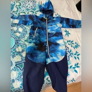 Reima water repellant softshell fleece lined jumpsuit